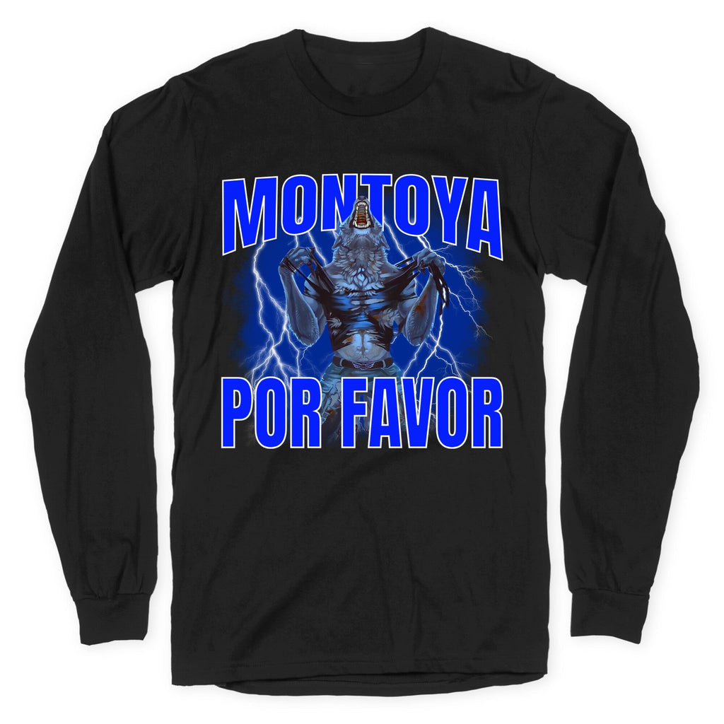Montoya Por Favor Wolf Meme Longsleeve Tee Unisex