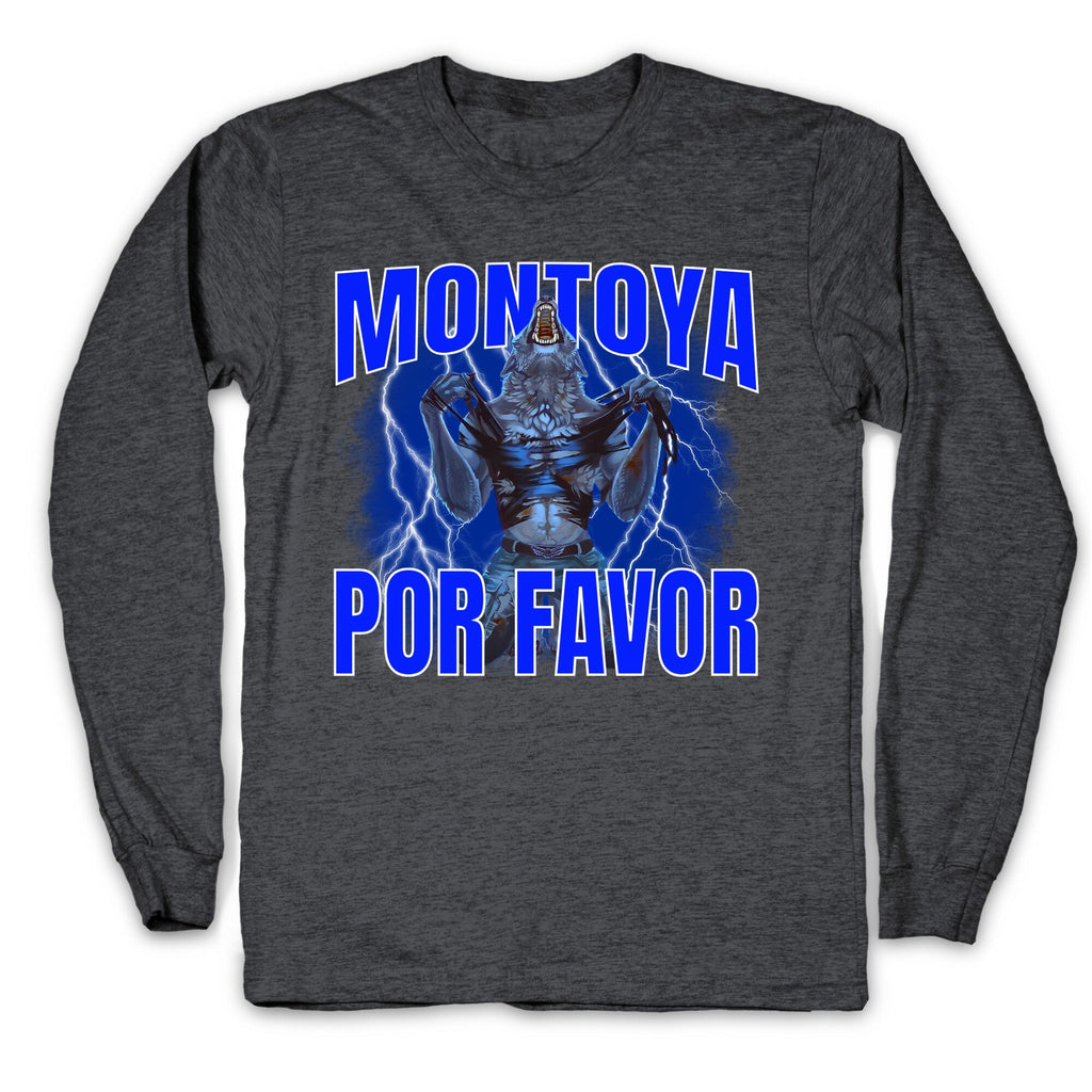 Montoya Por Favor Wolf Meme Longsleeve Tee Unisex