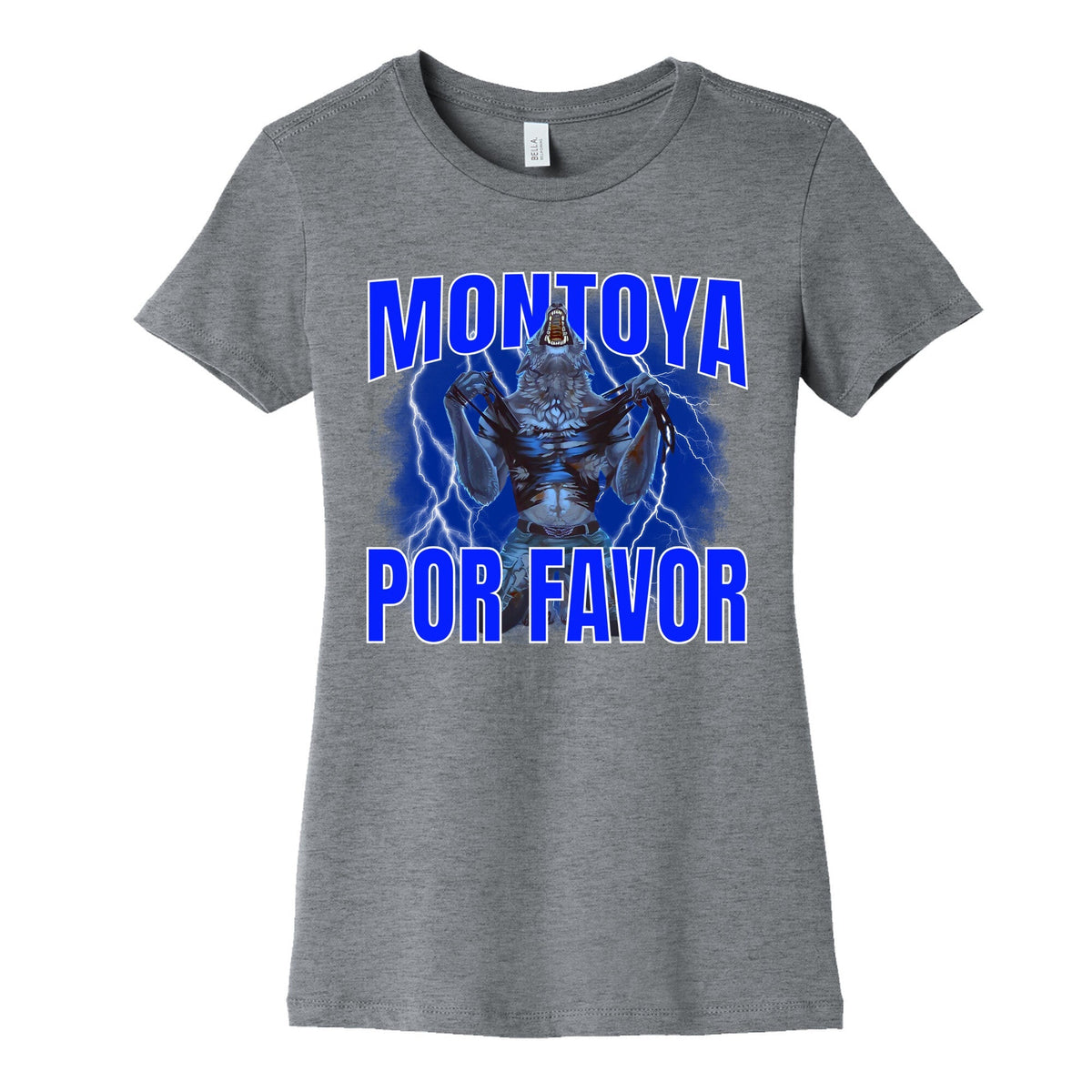 Montoya Por Favor Wolf Meme Womens Cotton Tee Unisex