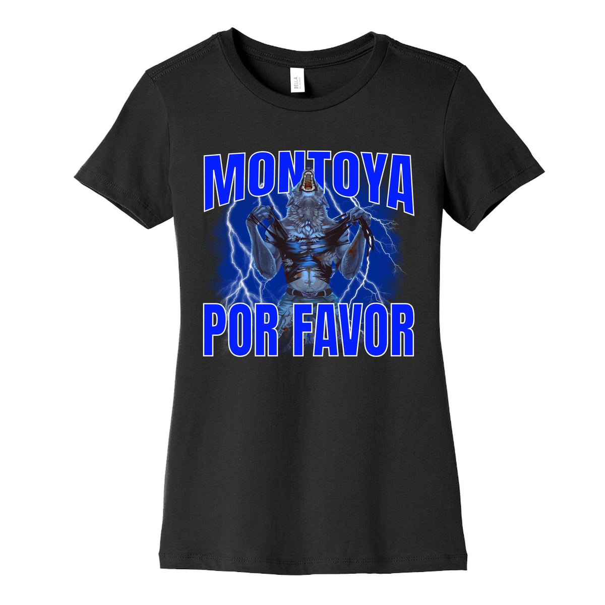 Montoya Por Favor Wolf Meme Womens Cotton Tee Unisex