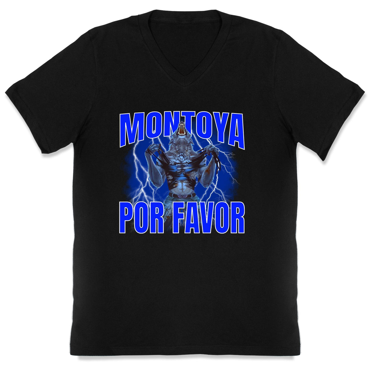 Montoya Por Favor Wolf Meme V-Neck Unisex