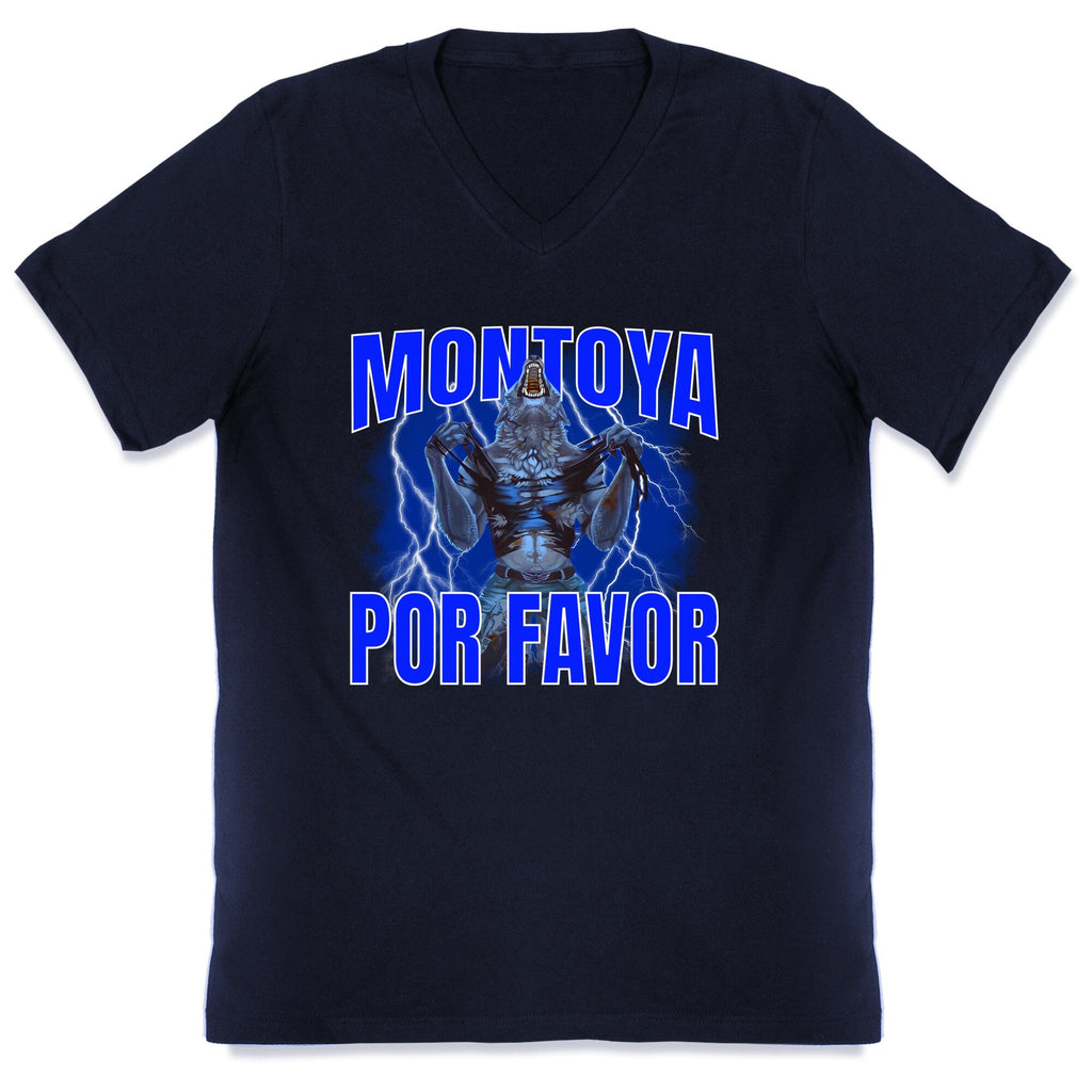 Montoya Por Favor Wolf Meme V-Neck Unisex