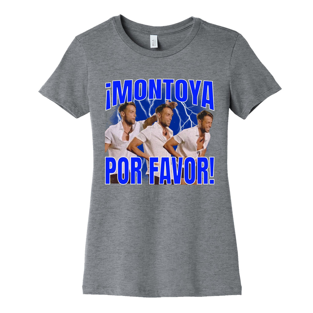 Montoya Por Favor Vintage Womens Cotton Tee Unisex