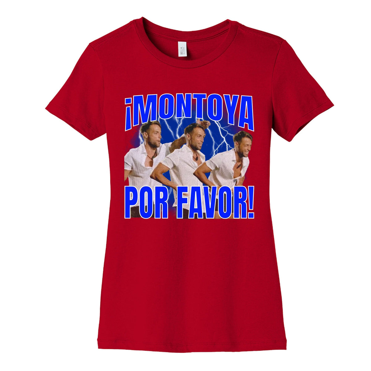 Montoya Por Favor Vintage Womens Cotton Tee Unisex
