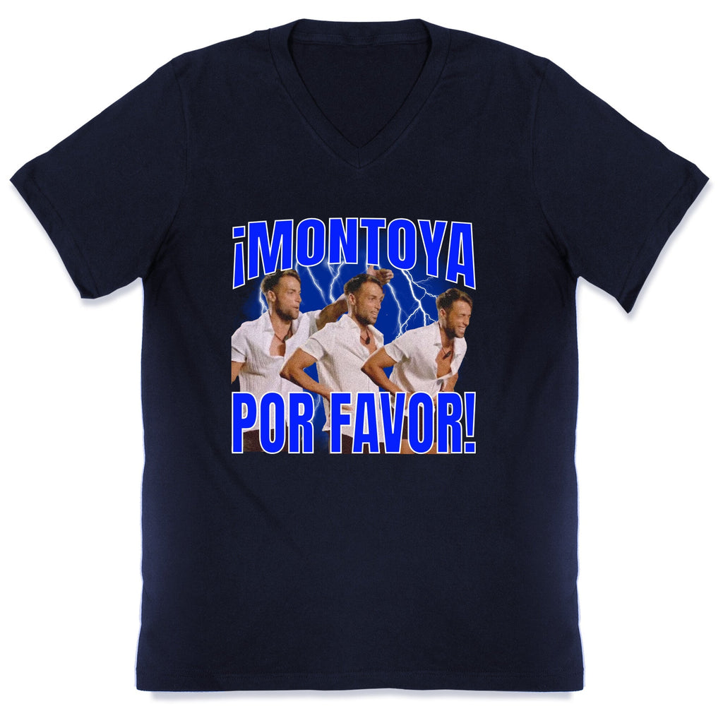 Montoya Por Favor Vintage V-Neck Unisex