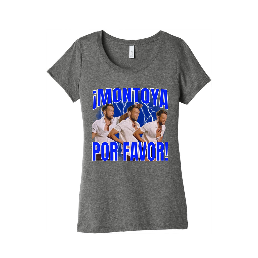 Montoya Por Favor Vintage Womens Triblend Tee Unisex