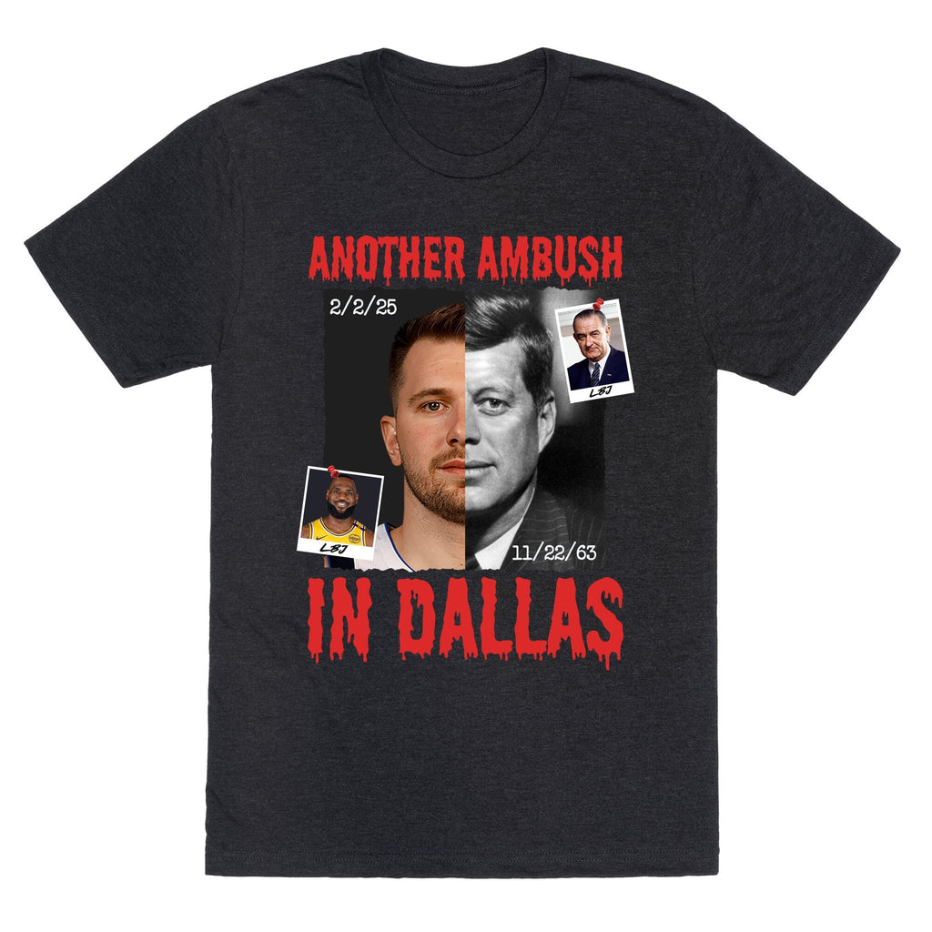 Another Ambush in Dallas Luka Lakers Unisex Triblend Tee Unisex