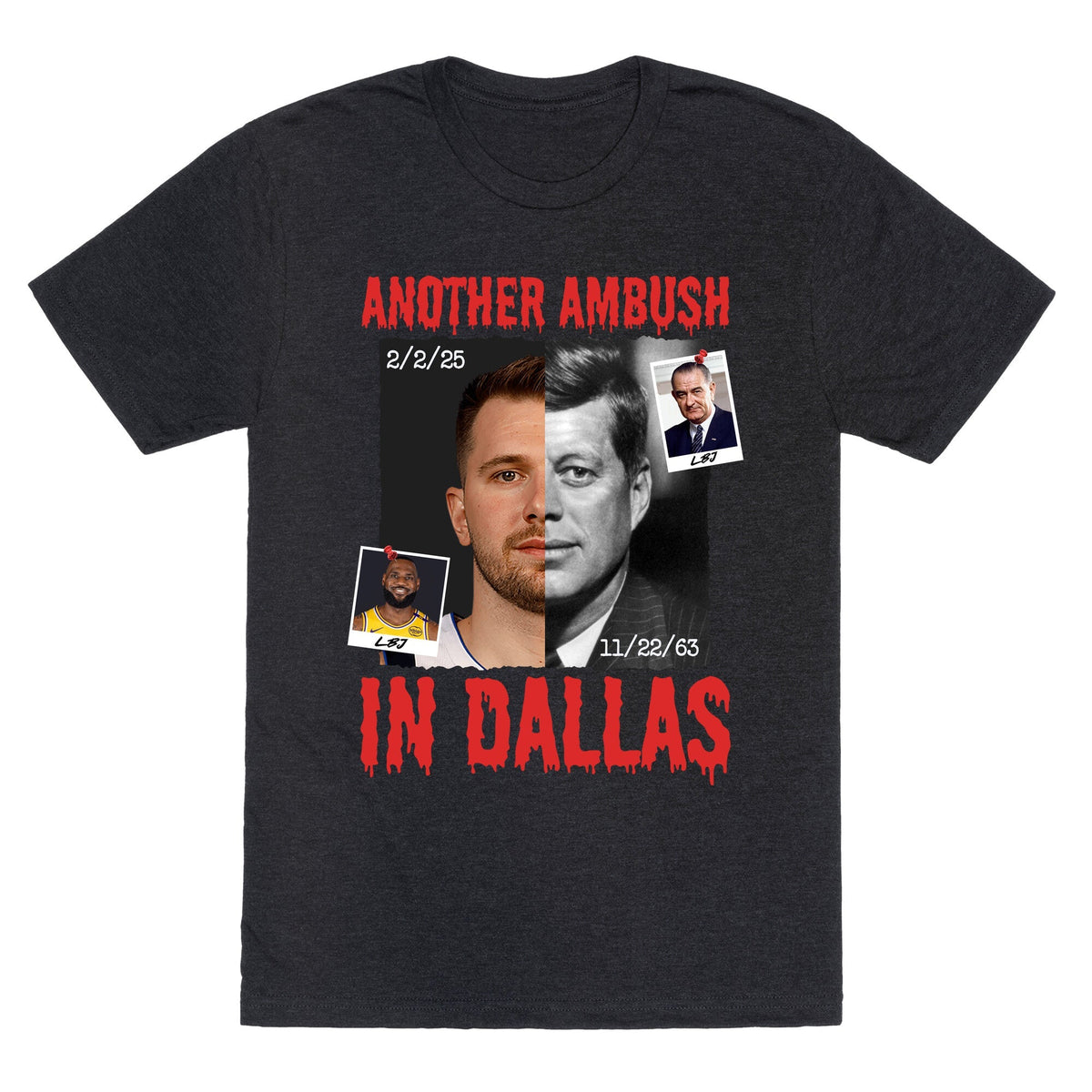 Another Ambush in Dallas Luka Lakers Unisex Triblend Tee Unisex