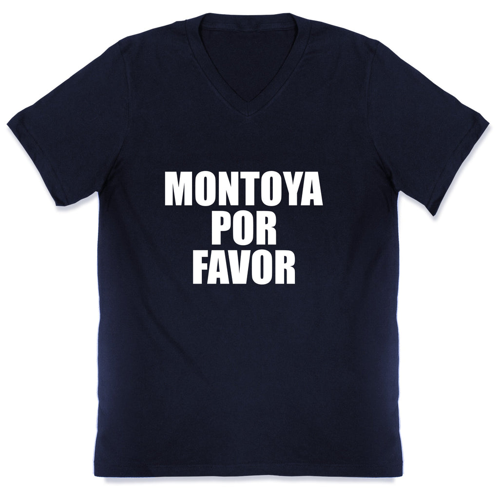 Montoya Por Favor Text V-Neck Unisex