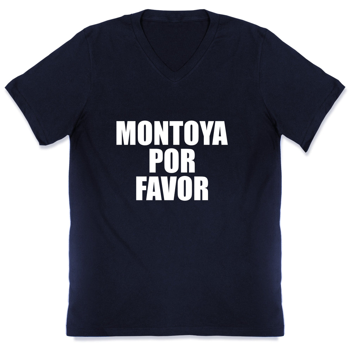 Montoya Por Favor Text V-Neck Unisex