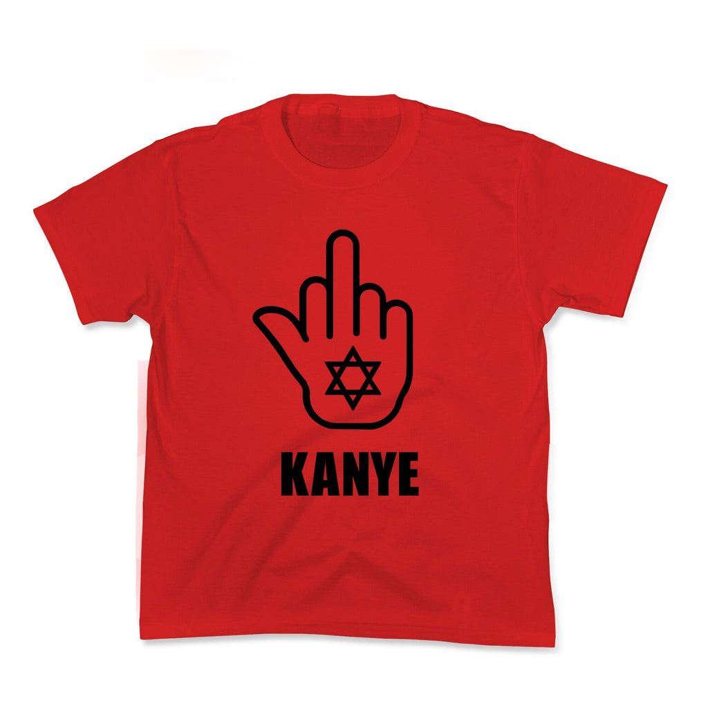 Middle Finger F Kanye Kids Tee Unisex