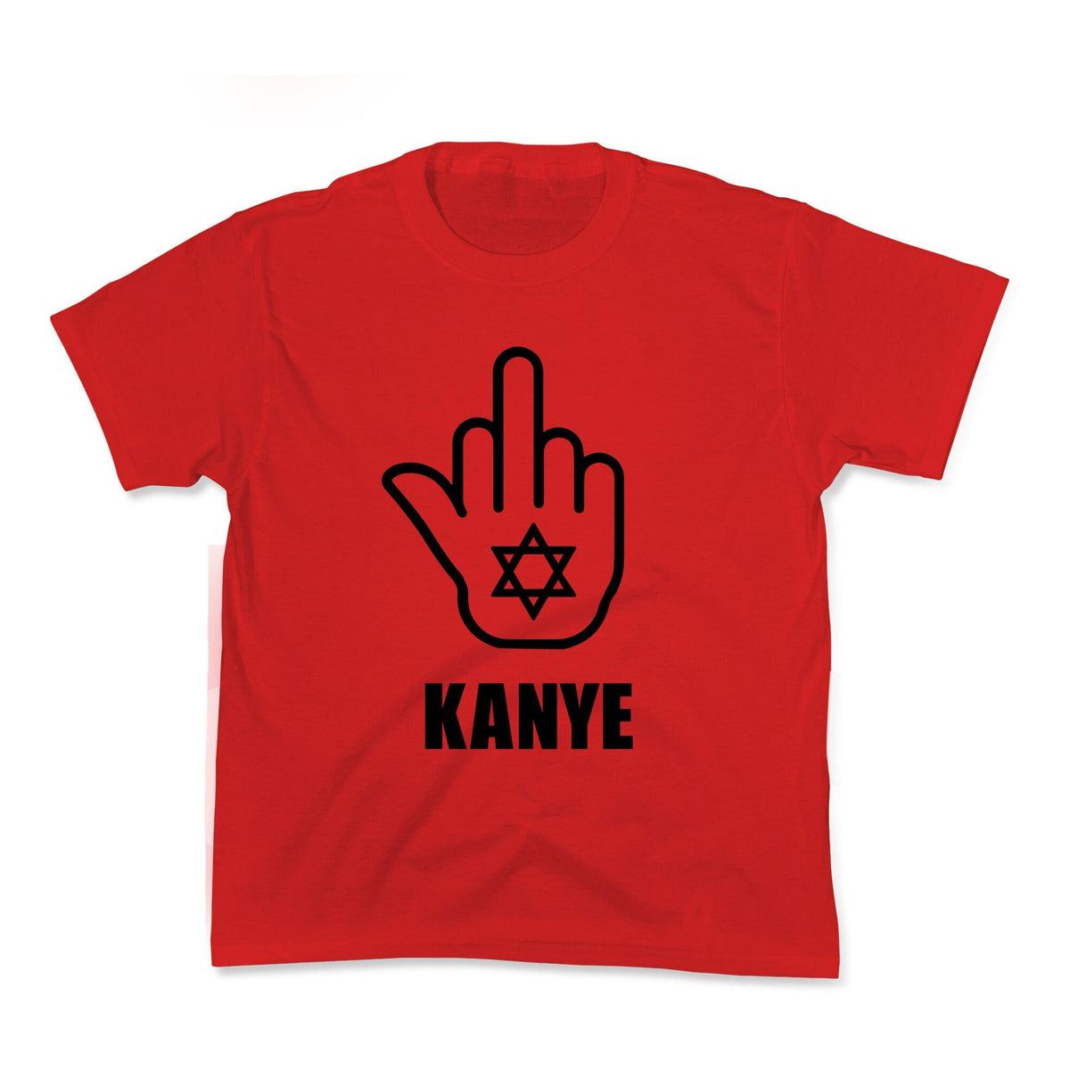 Middle Finger F Kanye Kids Tee Unisex
