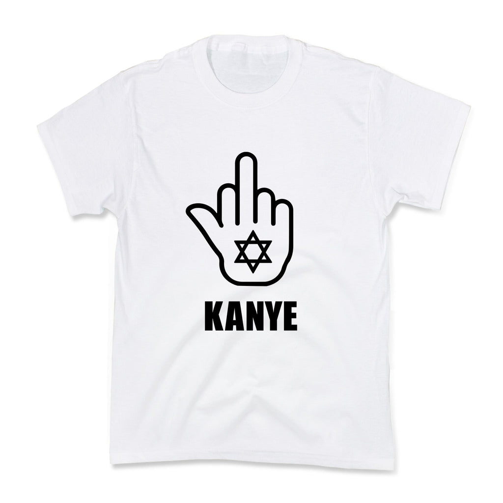 Middle Finger F Kanye Kids Tee Unisex