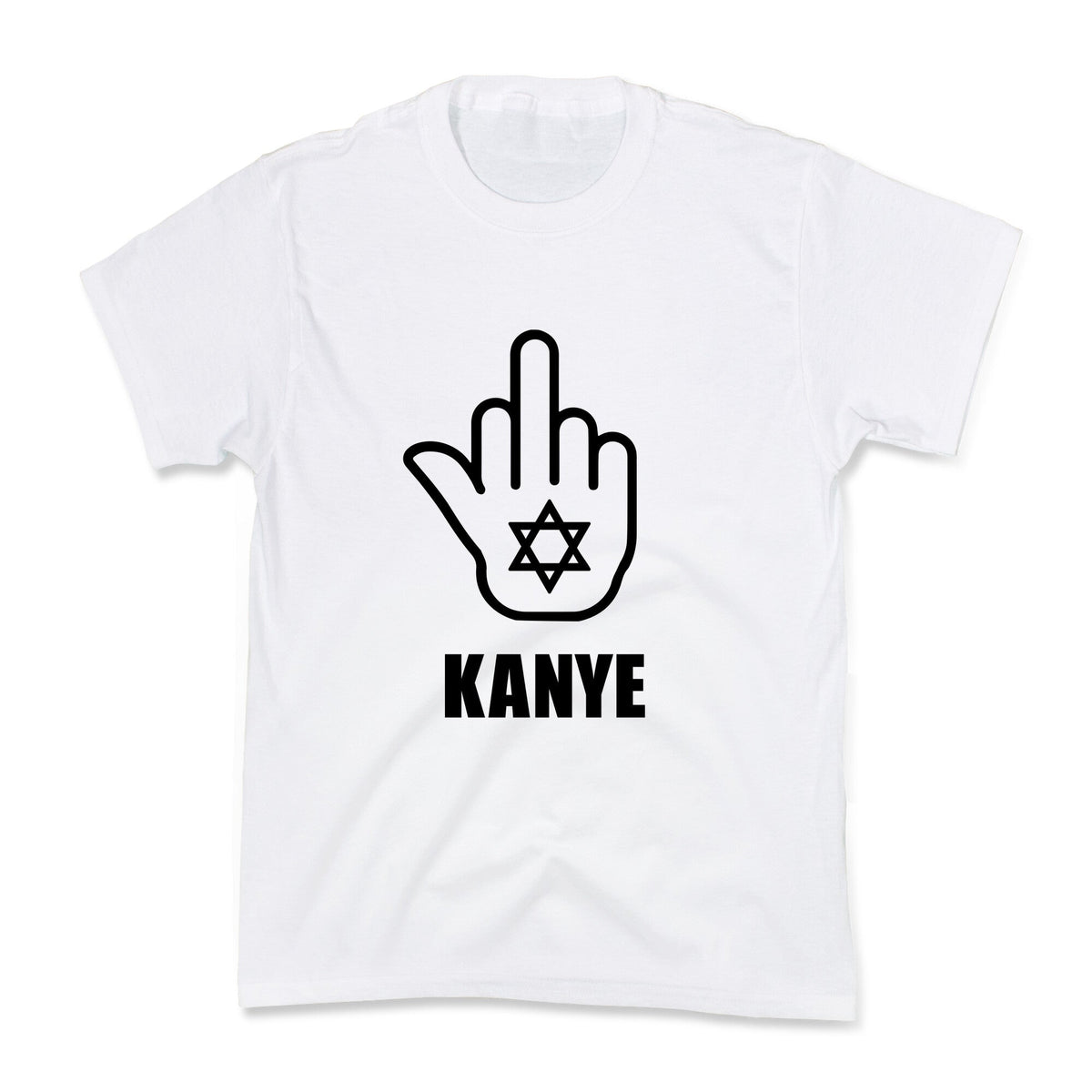 Middle Finger F Kanye Kids Tee Unisex