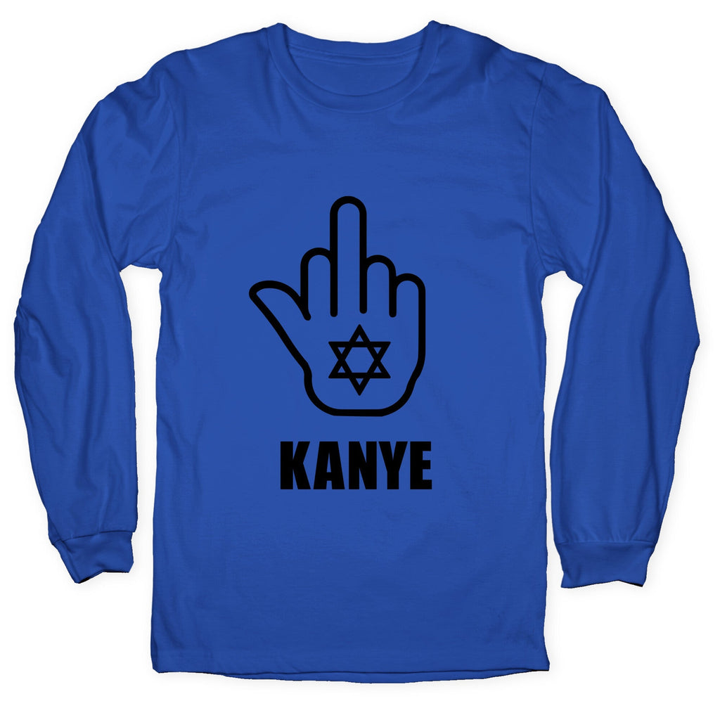 Middle Finger F Kanye Longsleeve Tee Unisex