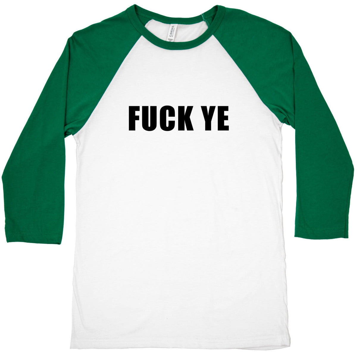 Fuck Ye Baseball Tee Unisex