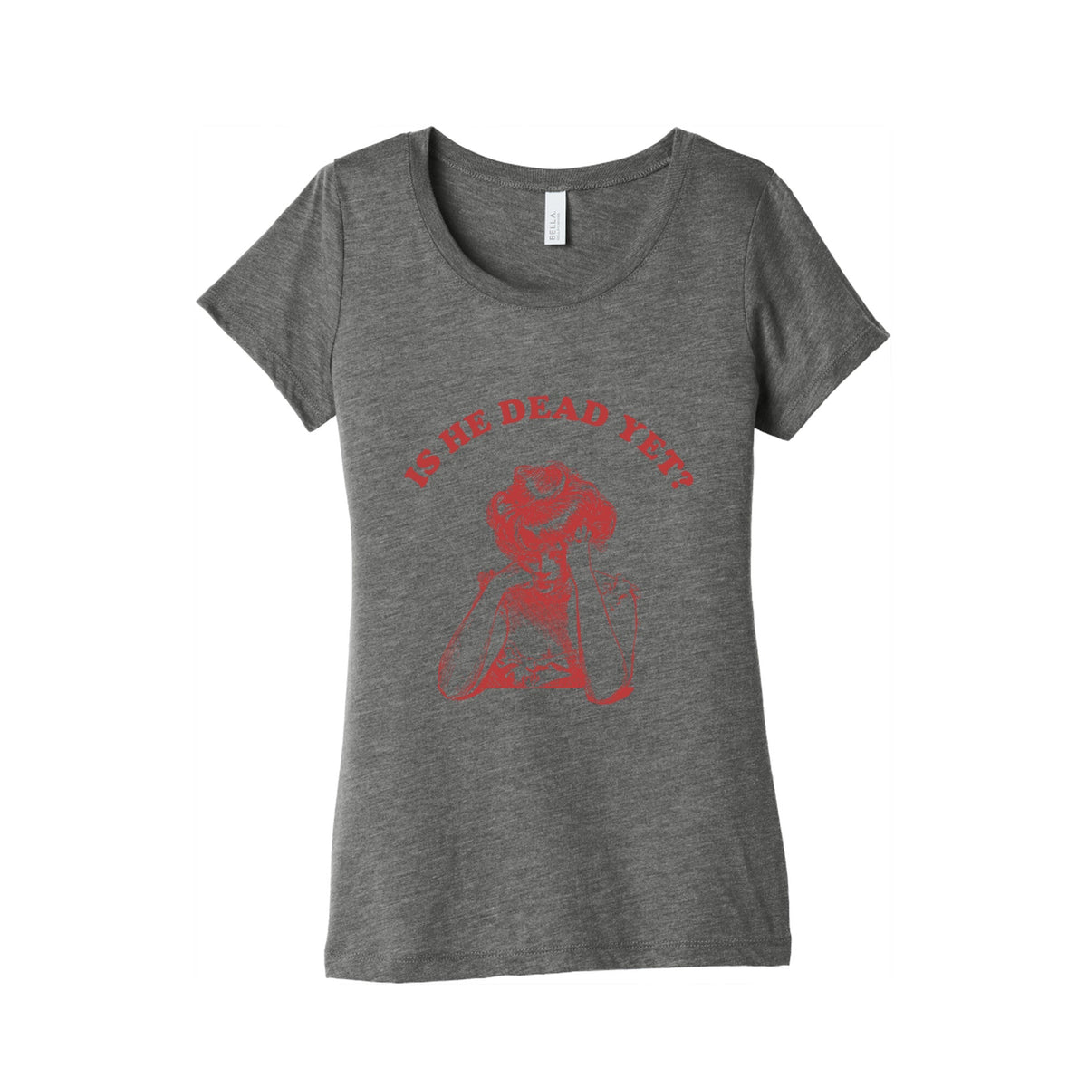Is He Dead Yet Womens Triblend Tee Unisex