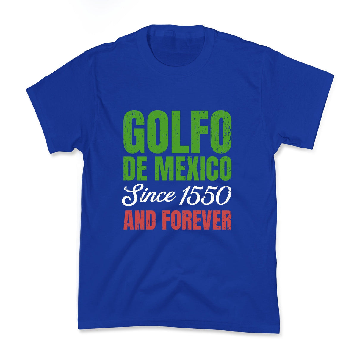 Golfo De Mexico Kids Tee Unisex