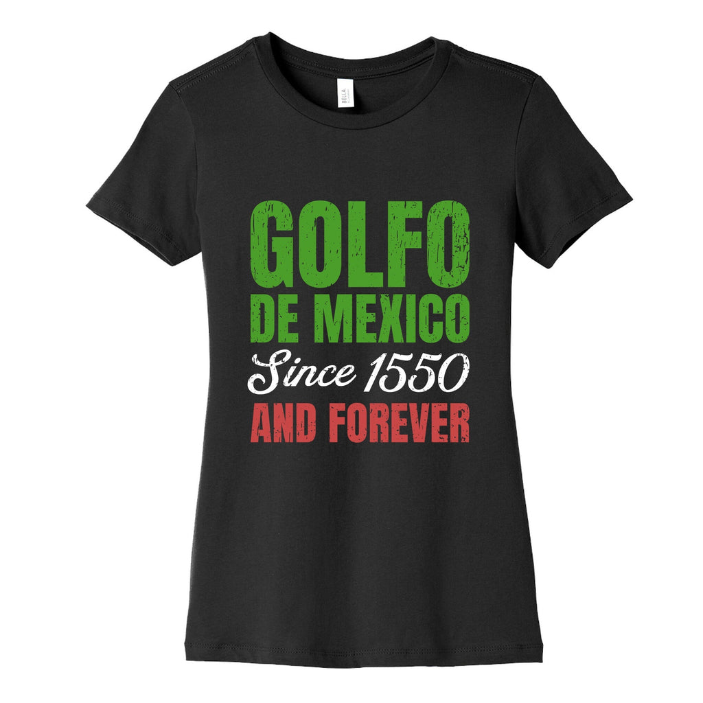 Golfo De Mexico Womens Cotton Tee Unisex