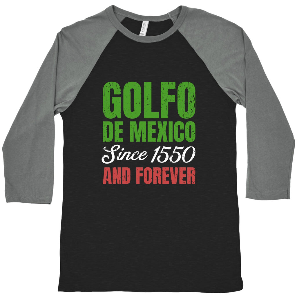 Golfo De Mexico Baseball Tee Unisex