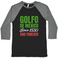 Golfo De Mexico Baseball Tee Unisex