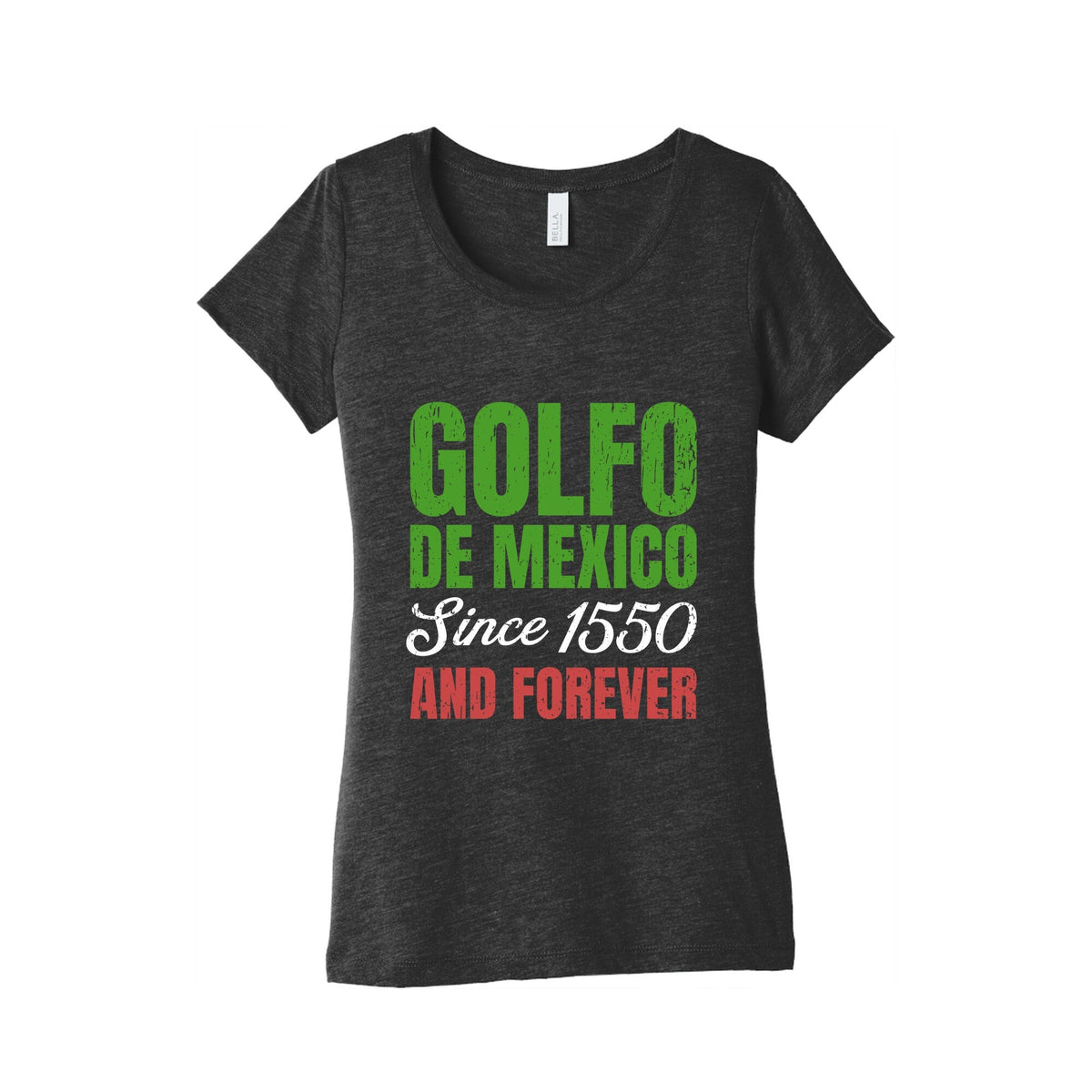 Golfo De Mexico Womens Triblend Tee Unisex