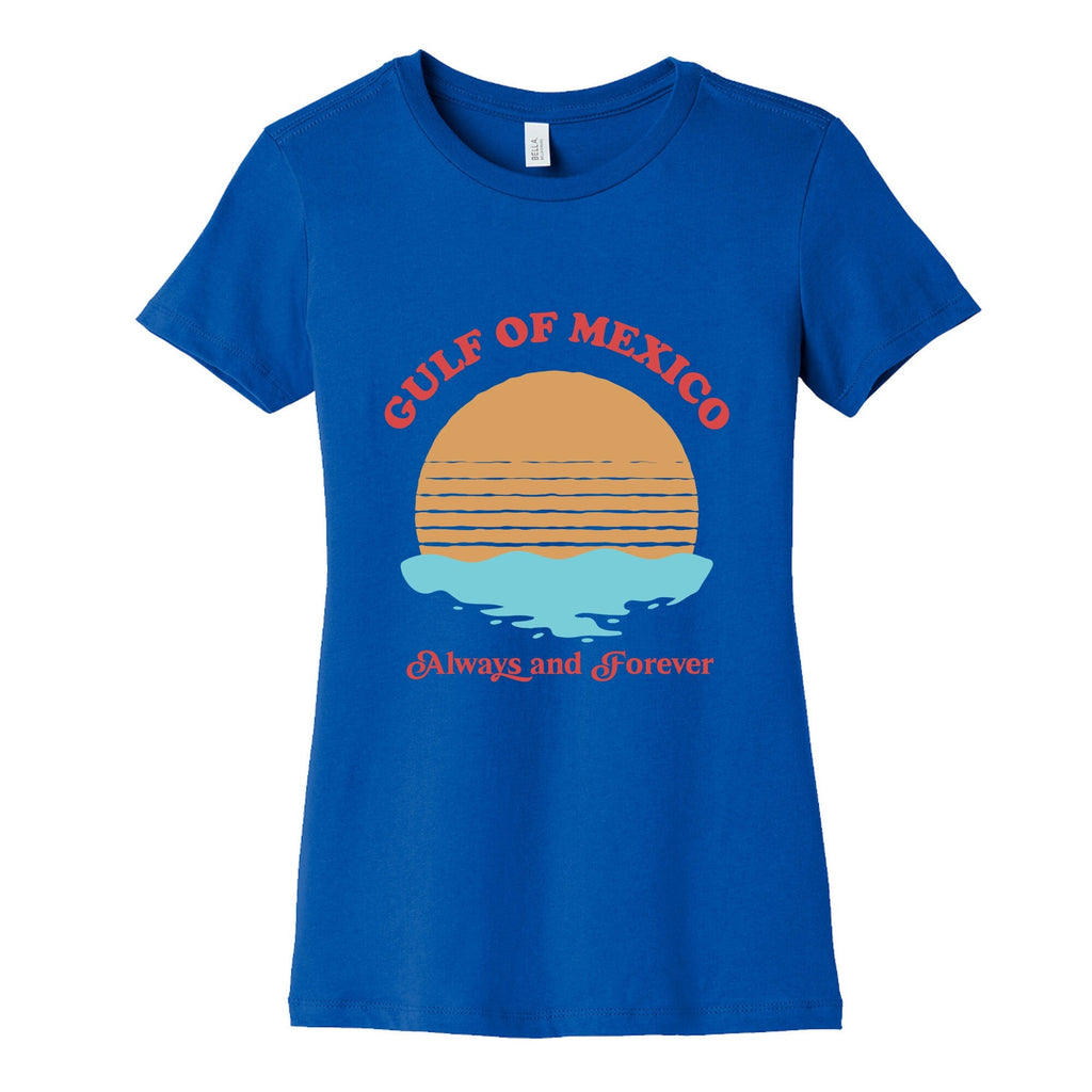 Gulf of Mexico Always Forever Womens Cotton Tee Unisex