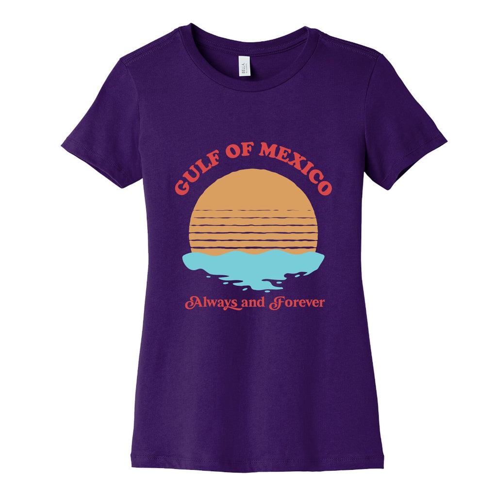 Gulf of Mexico Always Forever Womens Cotton Tee Unisex
