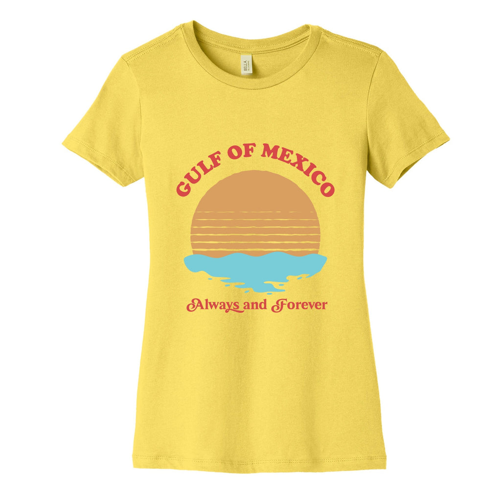 Gulf of Mexico Always Forever Womens Cotton Tee Unisex