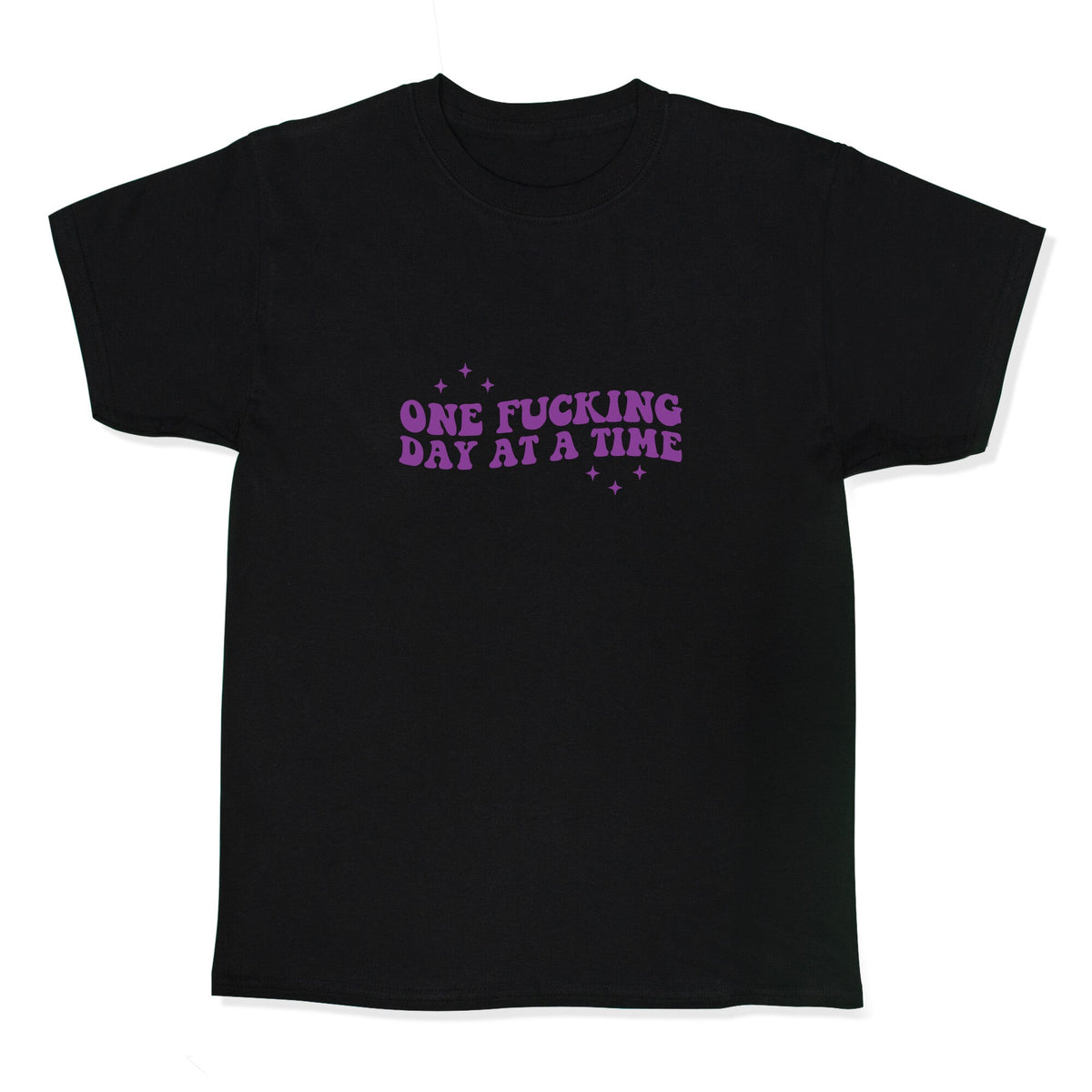 One Fucking Day At A Time Kids Tee Unisex