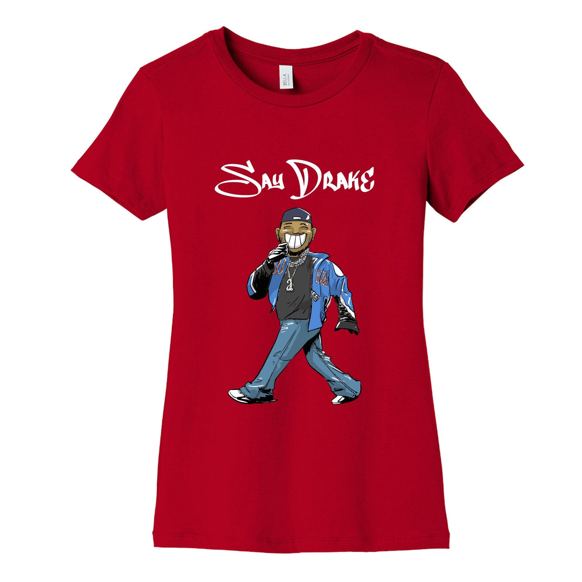 Kendrick Say Drake Womens Cotton Tee Unisex
