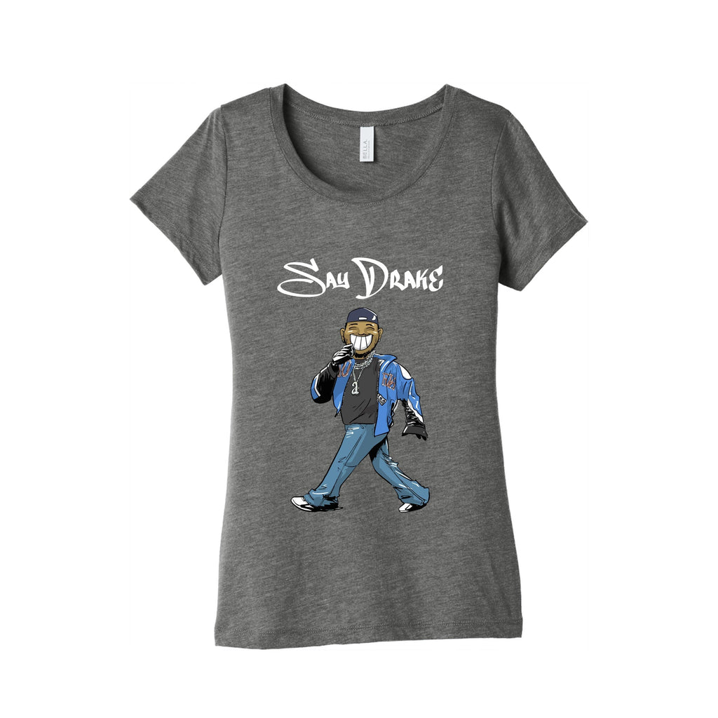 Kendrick Say Drake Womens Triblend Tee Unisex