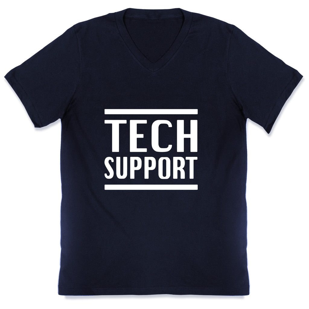 Elon Tech Support V-Neck Unisex