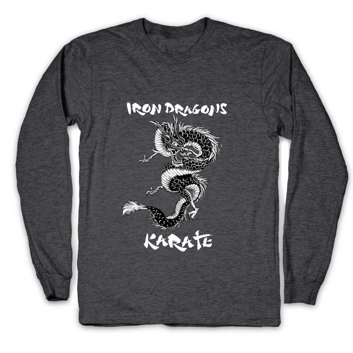 Iron Dragons Karate Longsleeve Tee Unisex