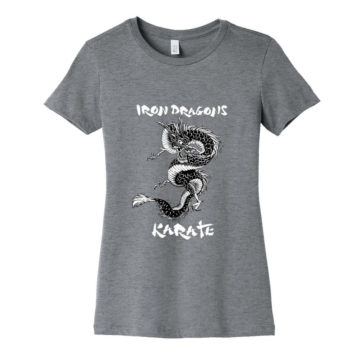 Iron Dragons Karate Womens Cotton Tee Unisex
