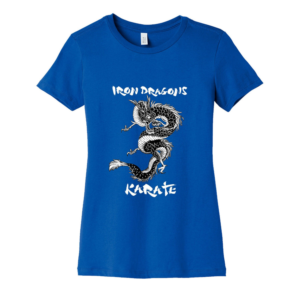 Iron Dragons Karate Womens Cotton Tee Unisex