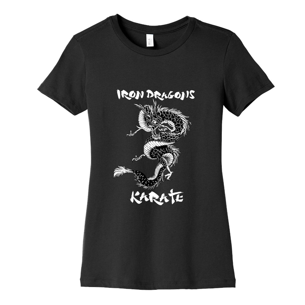 Iron Dragons Karate Womens Cotton Tee Unisex