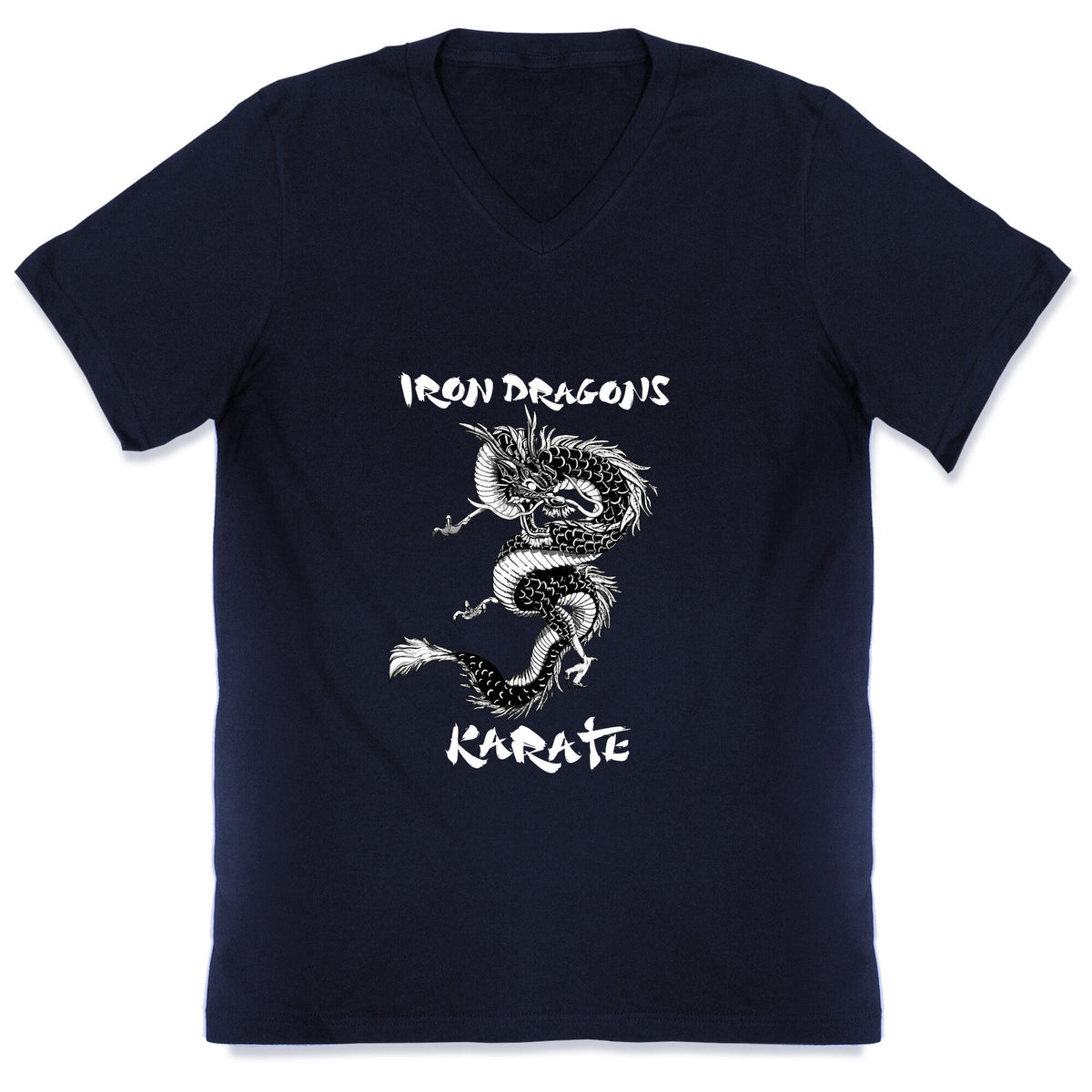 Iron Dragons Karate V-Neck Unisex