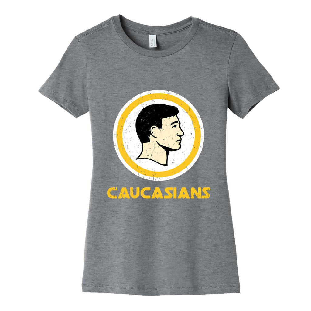 Caucasians Womens Cotton Tee Unisex