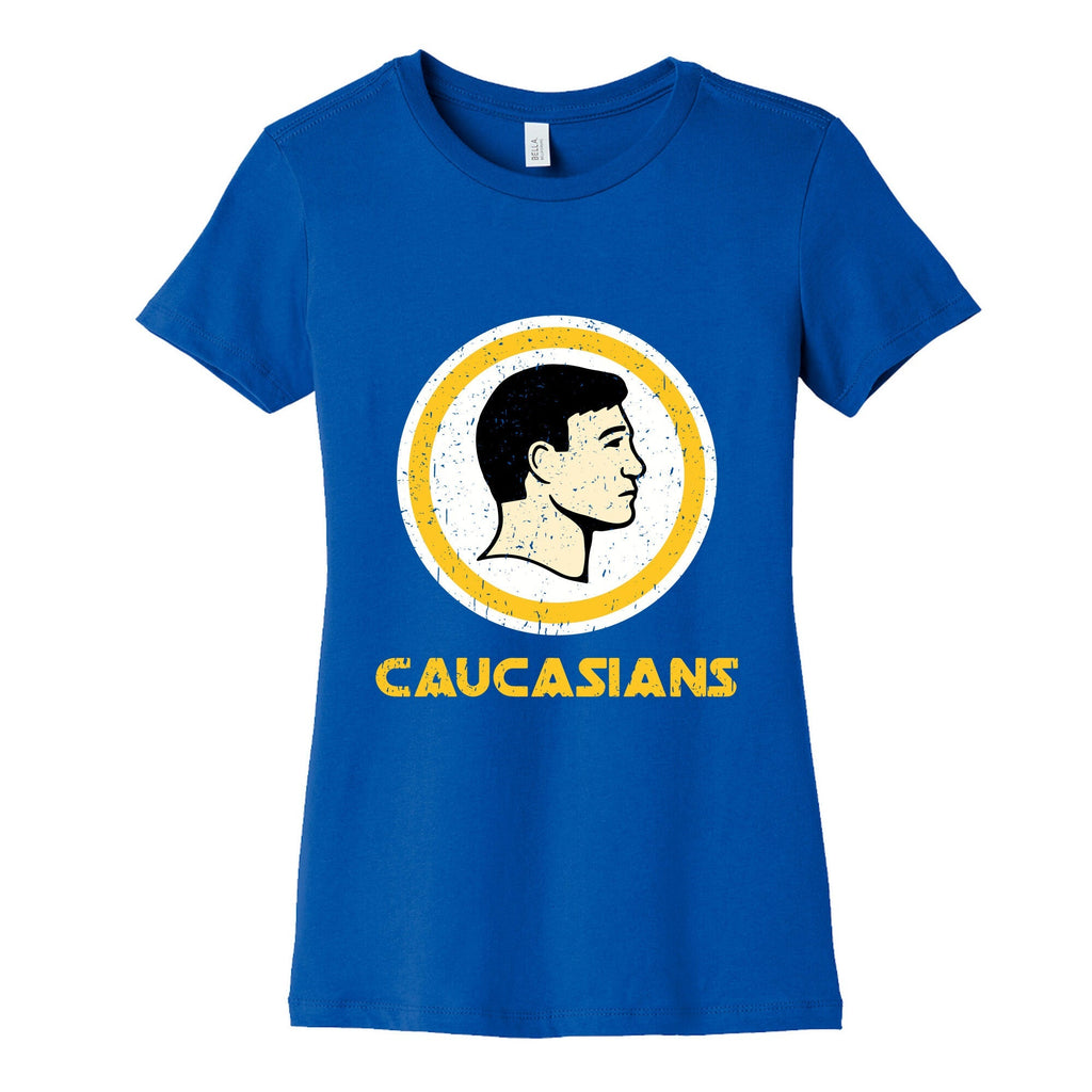 Caucasians Womens Cotton Tee Unisex