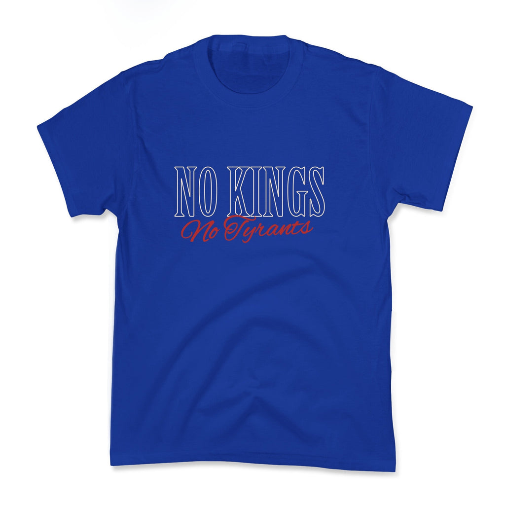 No Kings No Tyrants Kids Tee Unisex