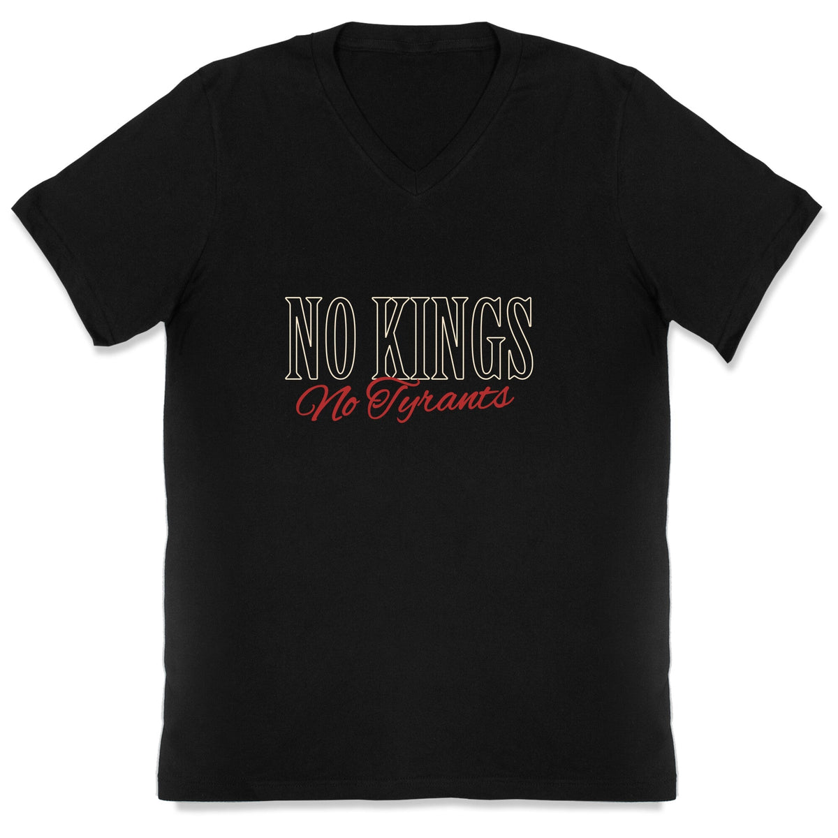 No Kings No Tyrants V-Neck Unisex