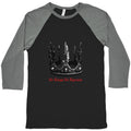 No Kings No Tyrants Crown Baseball Tee Unisex