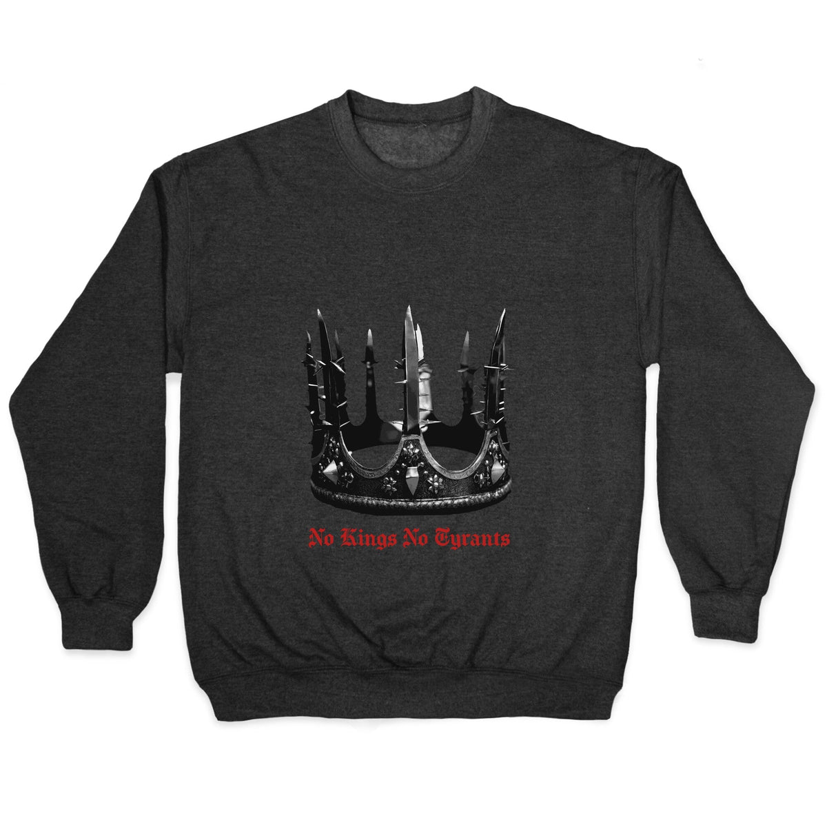 No Kings No Tyrants Crown Crewneck Unisex