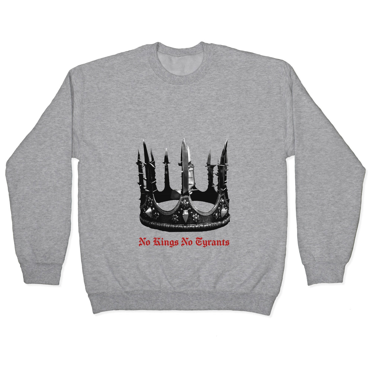 No Kings No Tyrants Crown Crewneck Unisex