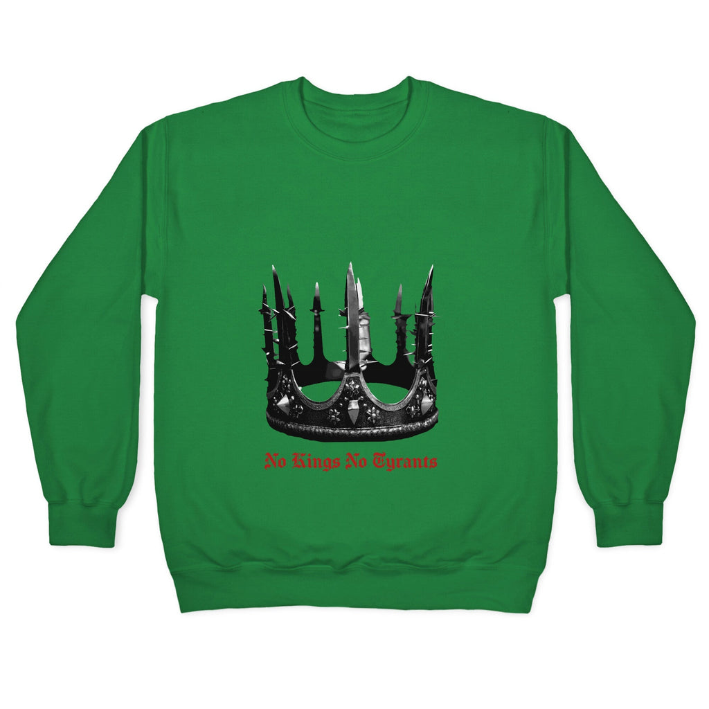 No Kings No Tyrants Crown Crewneck Unisex