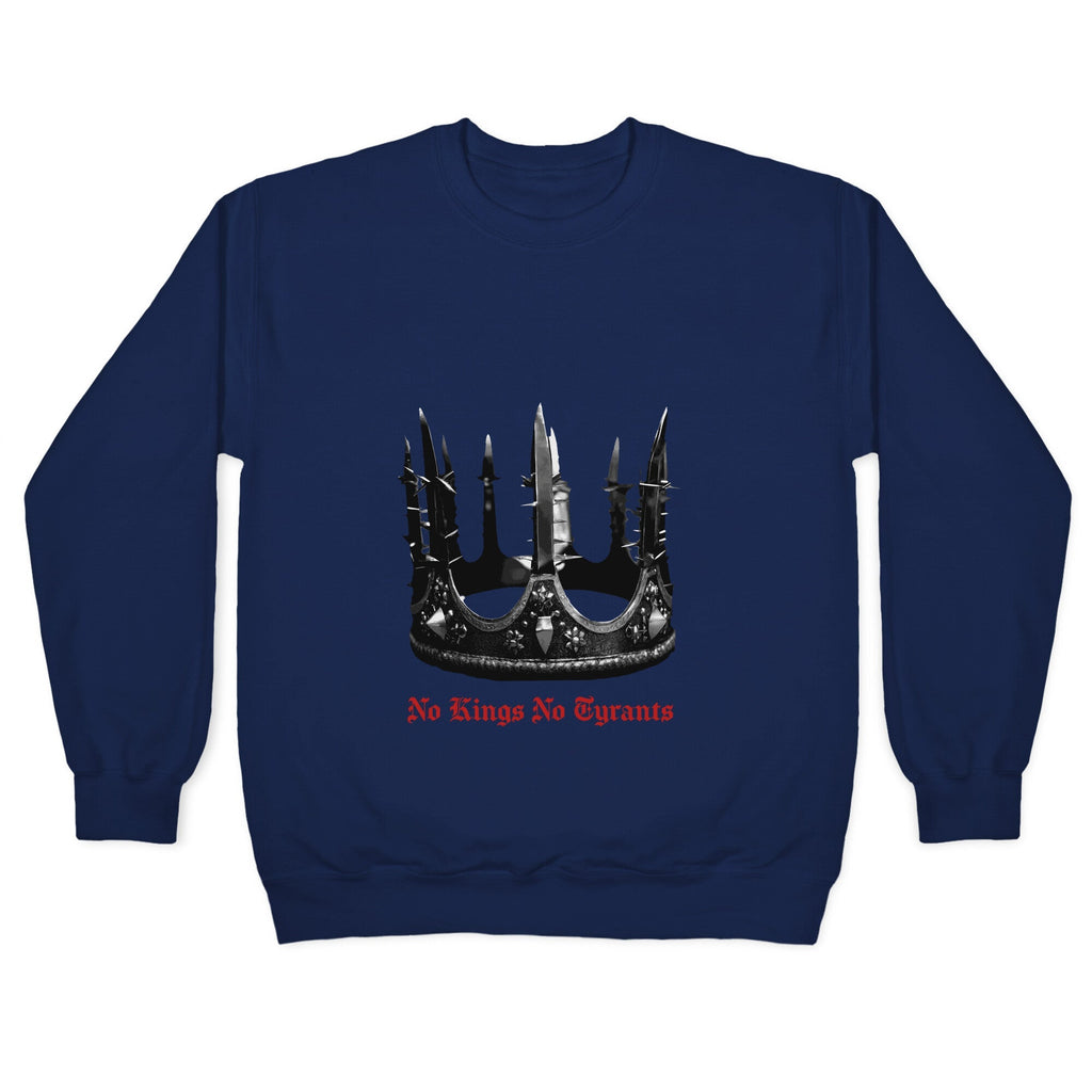 No Kings No Tyrants Crown Crewneck Unisex