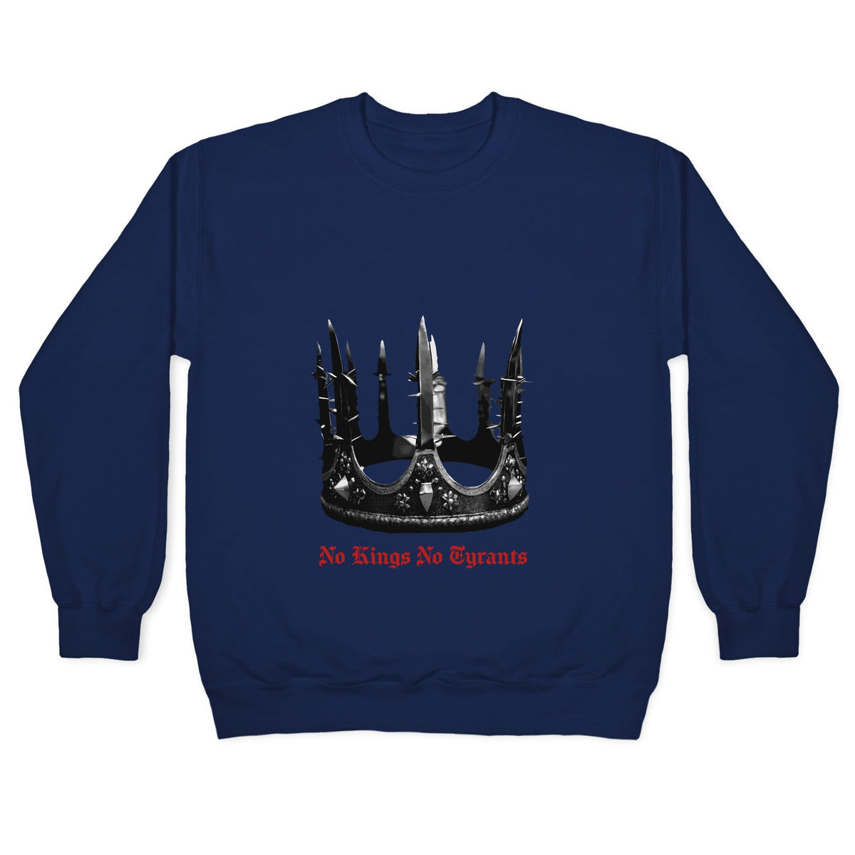 No Kings No Tyrants Crown Crewneck Unisex