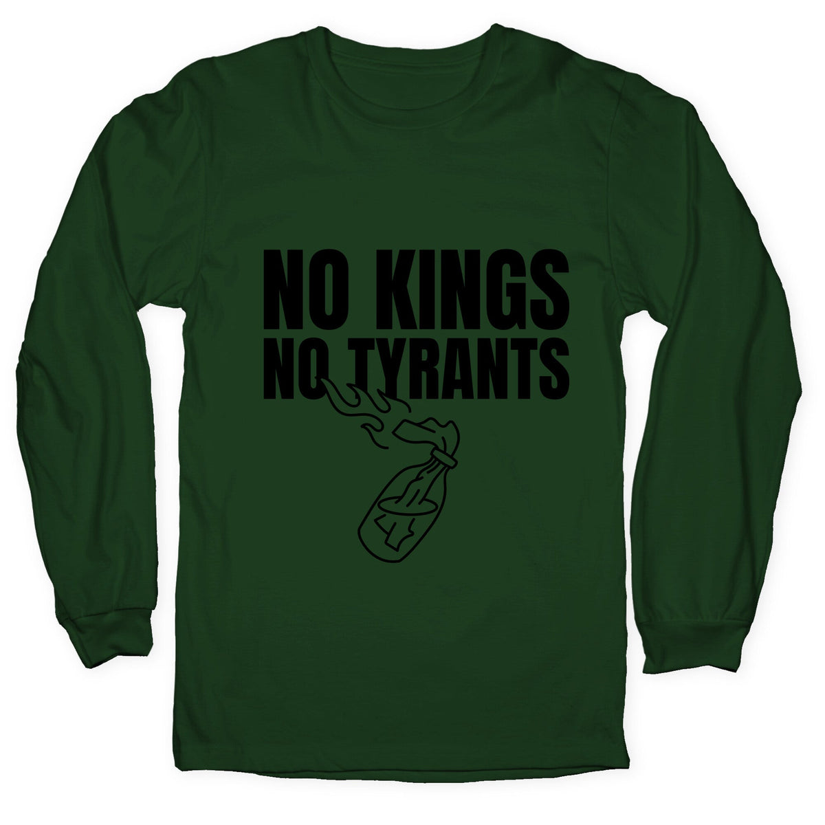 No Kings No Tyrants 2025 Longsleeve Tee Unisex