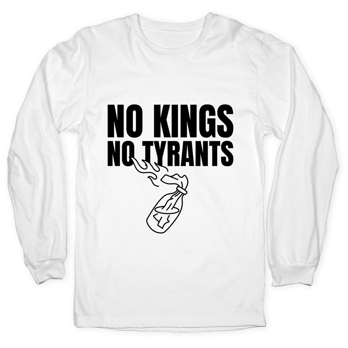 No Kings No Tyrants 2025 Longsleeve Tee Unisex